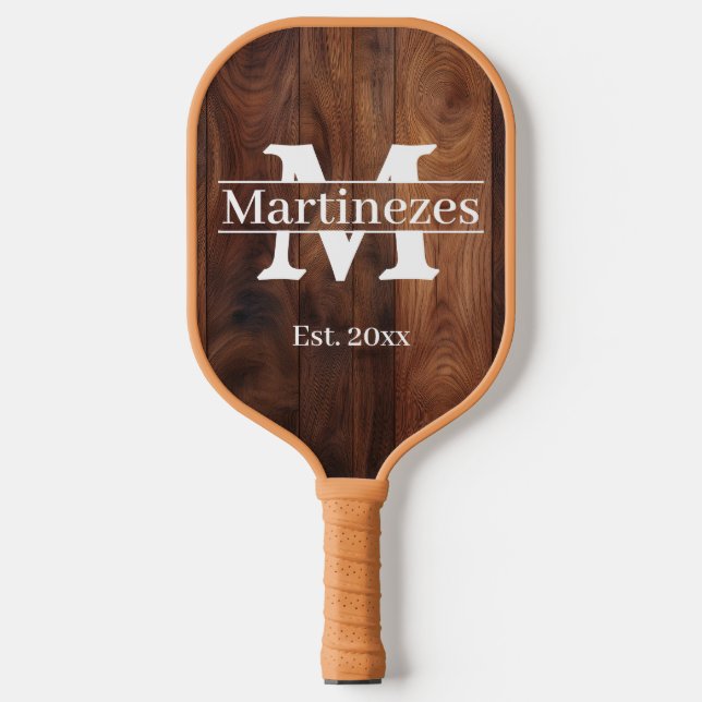 Raquette De Pickleball Nom de famille personnalisé (Recto)