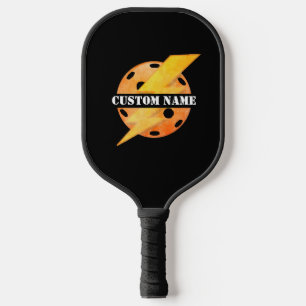 Raquette De Pickleball Nom personnalisé Pickleball Player Monogramme
