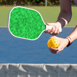 Raquette De Pickleball Nuages verts, nuages verts, nuages Abstraits