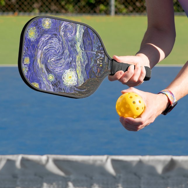 Raquette De Pickleball Nuit étoilée par Vincent van Gogh (Insitu)