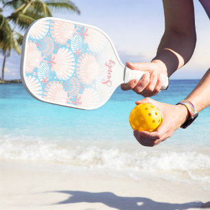 Raquette De Pickleball Océan Trésors bleu clair