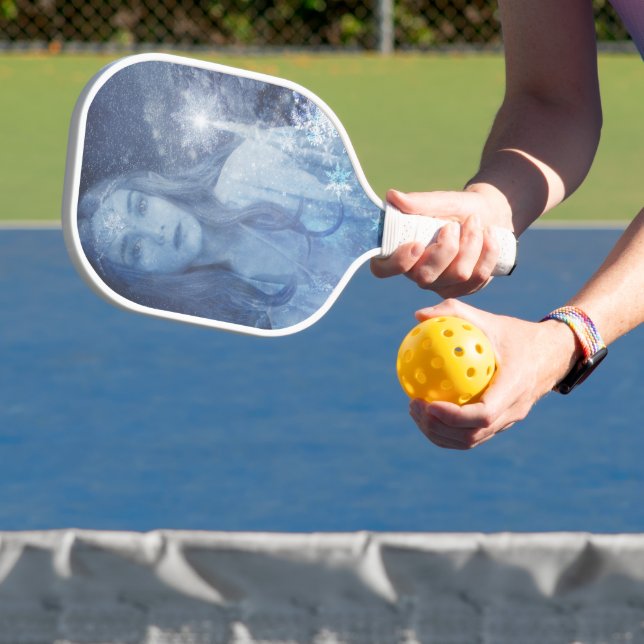 Raquette De Pickleball Oeuvre d'Imaginaire de Noël de la Reine des neiges (Insitu)