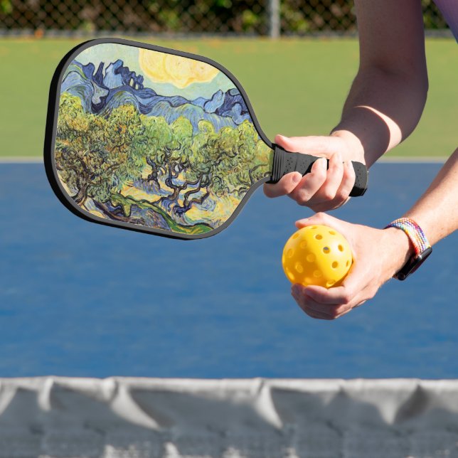 Raquette De Pickleball Oliviers aux Alpilles par Vincent van Gogh (Insitu)