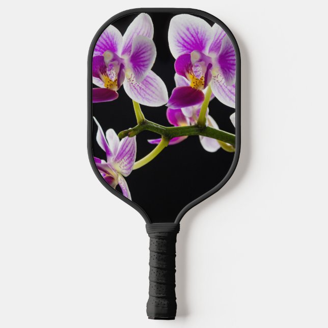 Raquette De Pickleball Orchidée blanche et violette (Verso)