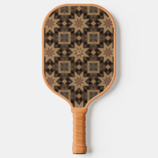 Raquette De Pickleball Paddle Art Déco Vintage Inlay Pickleball