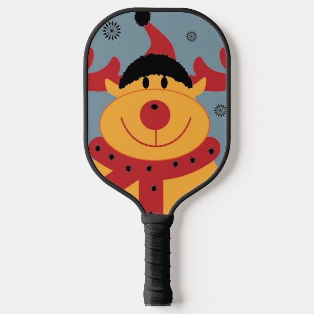 Raquette De Pickleball Paddle de Pickleball Reindeer (Recto)