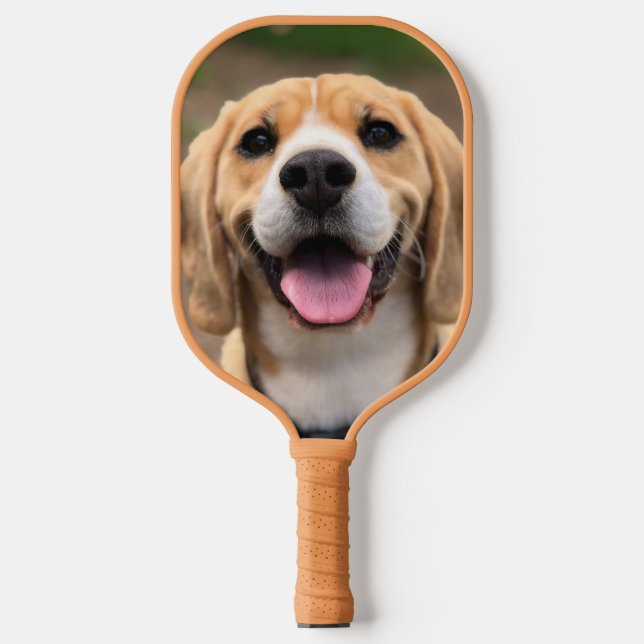 Raquette De Pickleball Paddle photo de chien personnalisé (Recto)