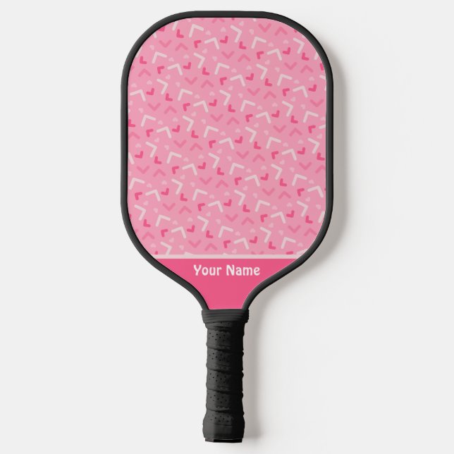 Raquette De Pickleball Paddle Pickleball Memphis Pro Rose Cute (Verso)