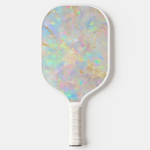 Raquette De Pickleball pagaie à bille à effet gemstone opal