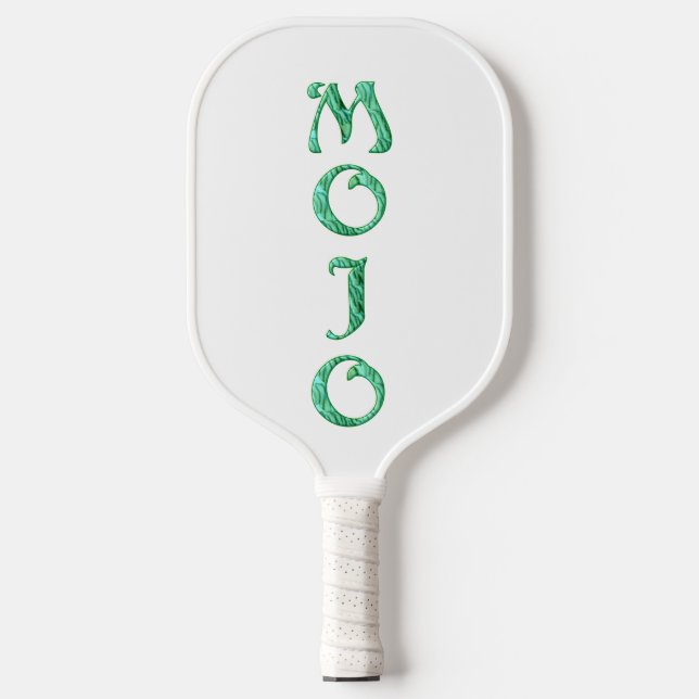 Raquette De Pickleball Pagaie à bille blanche Mojo (Recto)