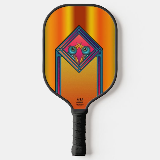 Raquette De Pickleball Pagaie à deux oiseaux (Verso)