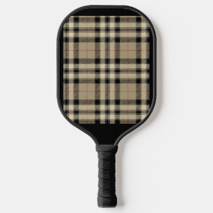 Raquette De Pickleball Pagaie Classique En Pickleball Beige Et Noir