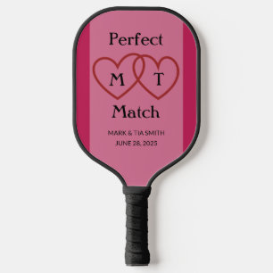 Raquette De Pickleball Pagaie de Monogramme de Pickleball Parfait