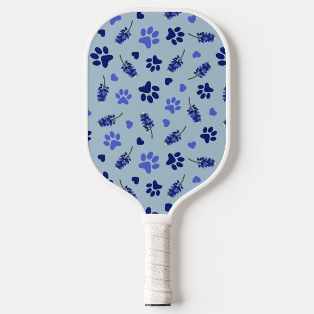 Raquette De Pickleball Pagaie de Pickleball Bluebonnet - Texas Pet Lover (Recto)