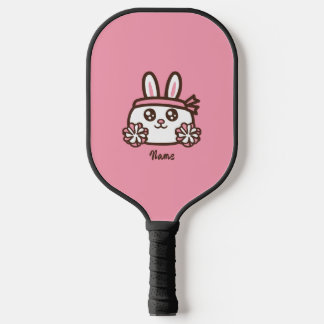 Raquette De Pickleball Pagaie de pickleball de lapin de dessin animé