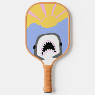 Raquette De Pickleball Pagaie de Pickleball de requin - requin tigre