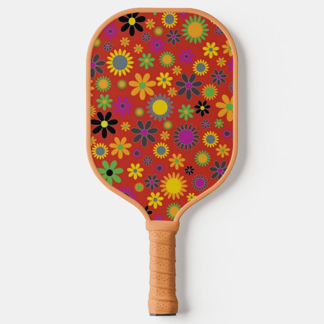Raquette De Pickleball Pagaie de Pickleball Fleurs (Recto)