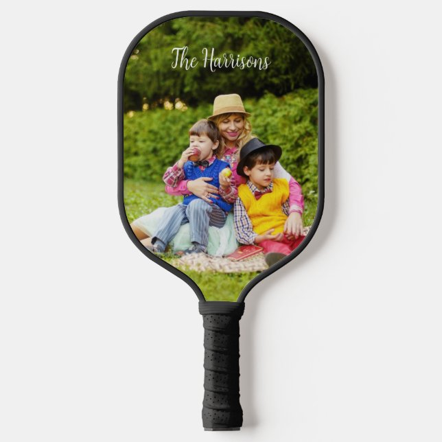 Raquette De Pickleball Pagaie de pickleball modèle photo et texte personn (Recto)