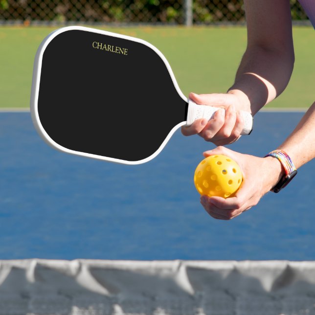 Raquette De Pickleball Pagaie de Pickleball personnalisée avec votre nom (Insitu)