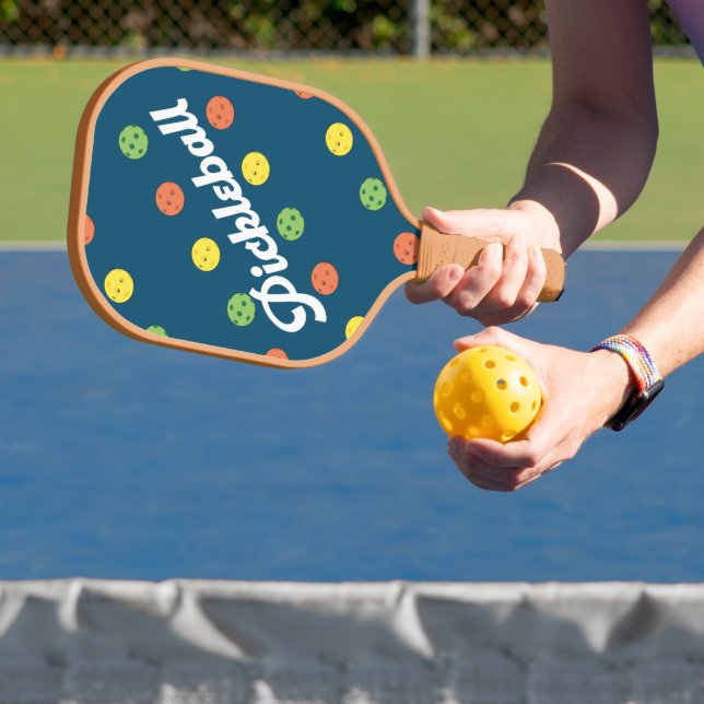 Raquette De Pickleball Pagaie de Pickleball Retro Personnalisée (Insitu)