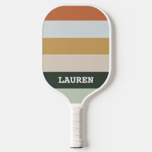 Raquette De Pickleball Pagaie de Pickleball Retro Stripes
