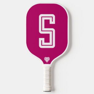 Raquette De Pickleball Pagaie de Pickleball rose chaud moderne