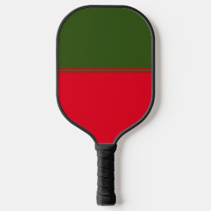 Raquette De Pickleball Pagaie de Pickleball Vert & Rouge
