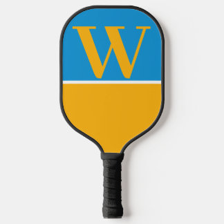 Raquette De Pickleball Pagaie Monogram Pickleball Gold & Blue College