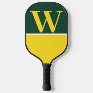 Raquette De Pickleball Pagaie Monogram Pickleball Green & Yellow College