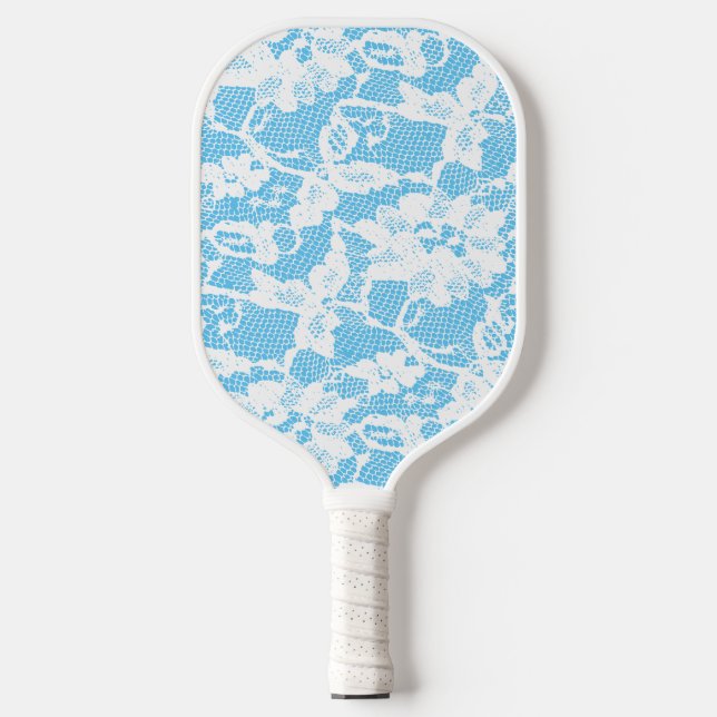 Raquette De Pickleball Pagaie Pickleball Paddle Pickleball Bride Blanc (Recto)