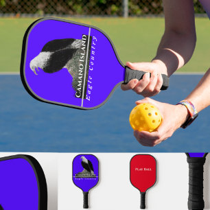 Raquette De Pickleball Pagaie Populaire, Aigle, Texte Personnalisé