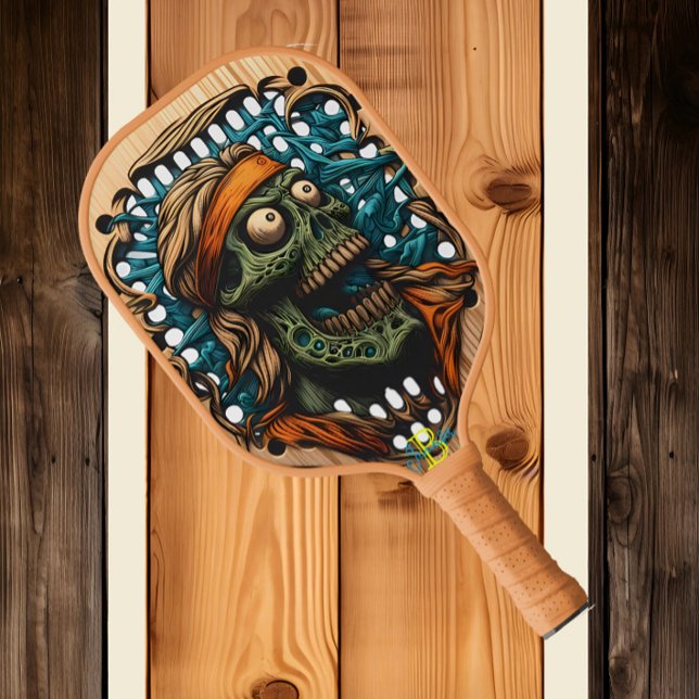 Raquette De Pickleball Pagaie Unique Et Artistique (Créateur téléchargé)