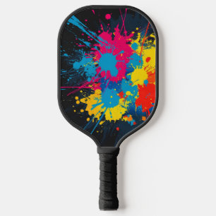Raquette De Pickleball Paint Splatter Sports Pickleball Paddle