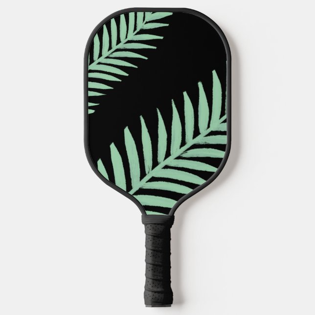 Raquette De Pickleball Palme verte à la menthe (Recto)