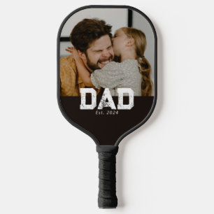 Raquette De Pickleball Papa a établi une photo audacieuse et amusante en