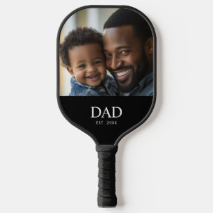 Raquette De Pickleball Papa a établi une photo simple amusante