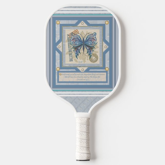 Raquette De Pickleball Papillon du bureau de création G (Recto)
