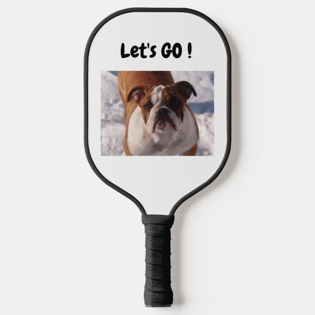 Raquette De Pickleball Paquet de Pickleball Bulldog (Recto)