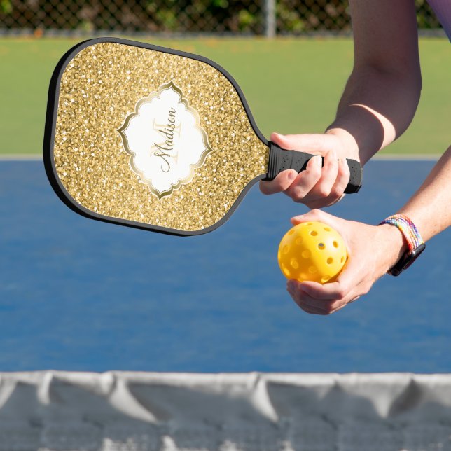 Raquette De Pickleball Parties scintillant or (Insitu)