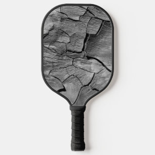 Raquette De Pickleball Paysage fissuré dans le désert ultra sec