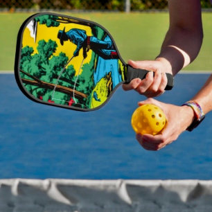 Raquette De Pickleball Pêcheur sur la rive