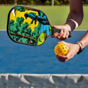 Raquette De Pickleball Pêcheur sur la rive