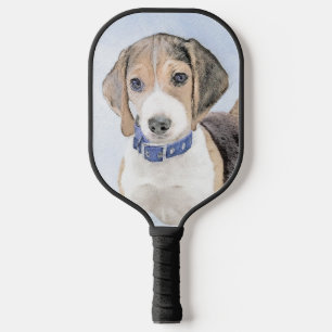 Raquette De Pickleball Peinture beagle - Belle Art Chien Pickleball