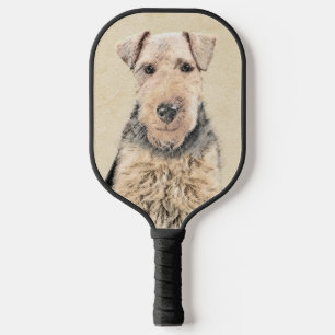 Raquette De Pickleball Peinture galloise Terrier - Cute Original Chien Ar
