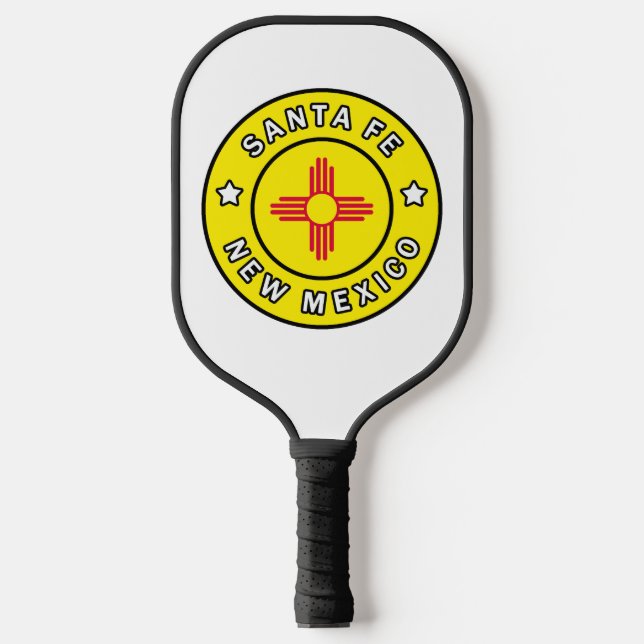 Raquette De Pickleball Père Noël Fe Nouveau-Mexique (Recto)