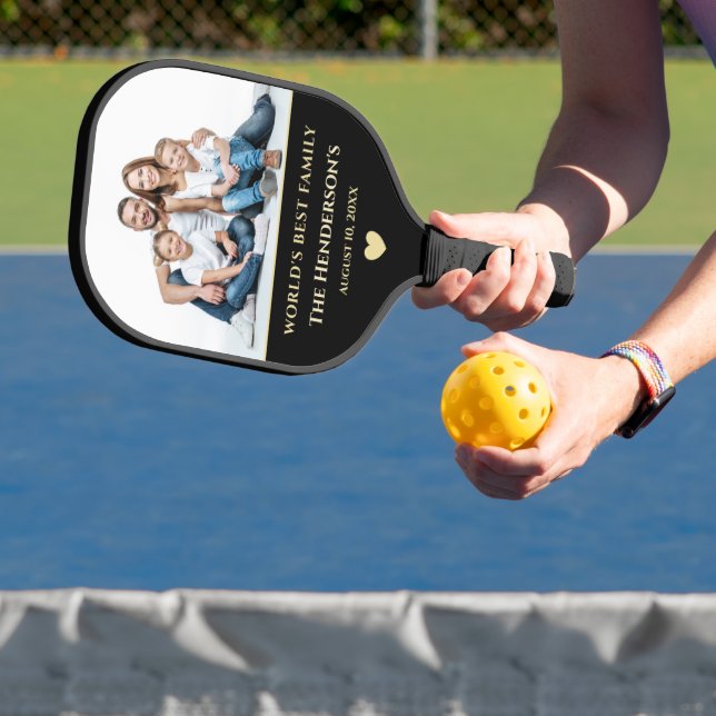 Raquette De Pickleball Personnaliser la photo de famille personnalisée (Insitu)