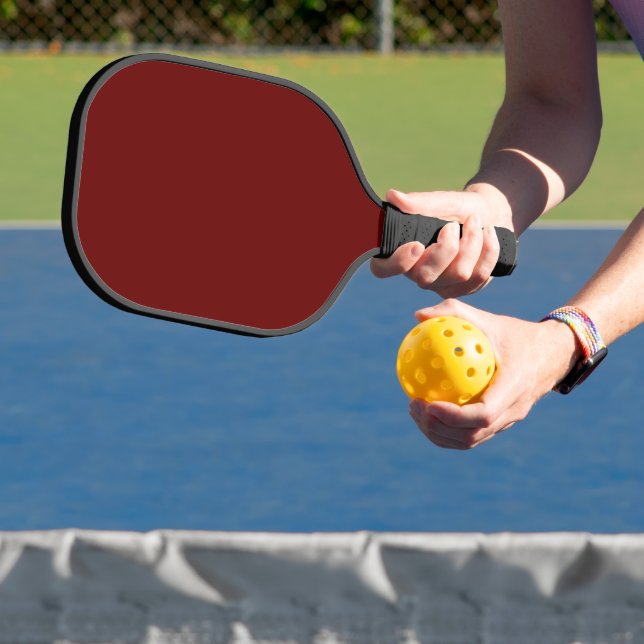 Raquette De Pickleball Personnalisez Pickleball Paddle, Pro Dark Red (Insitu)