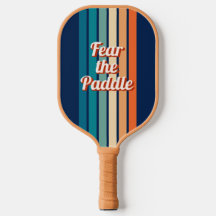 Peur Paddle Retro Personnalisé Pickleball Paddle