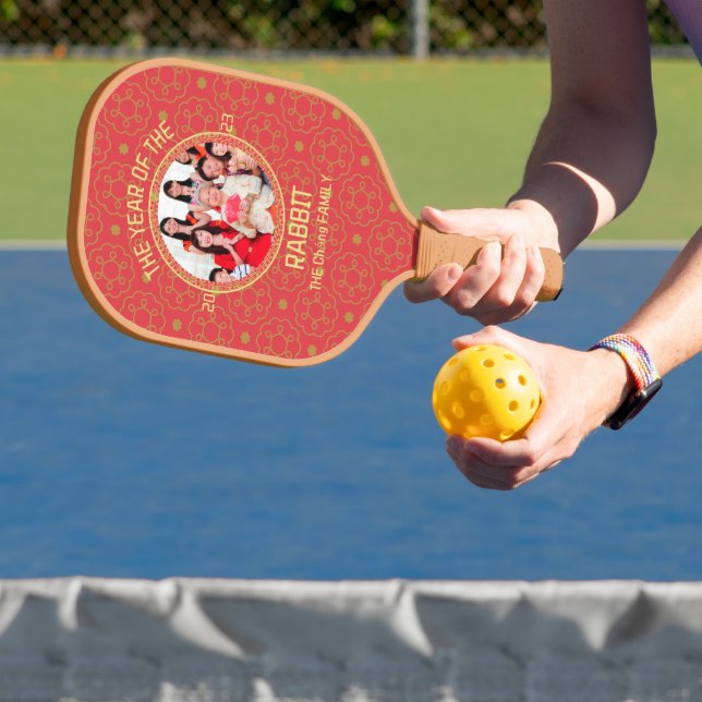 Raquette De Pickleball Photo de la famille moderne chinoise (Insitu)