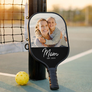 Raquette De Pickleball Photo de script amusant établi par maman